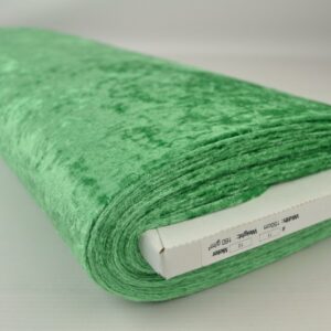 Velours de panne - Groen - Rol