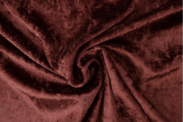 Velours de panne - Bruin
