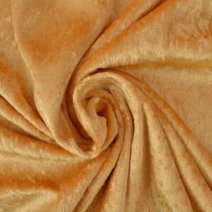 Velours de panne - Okergeel