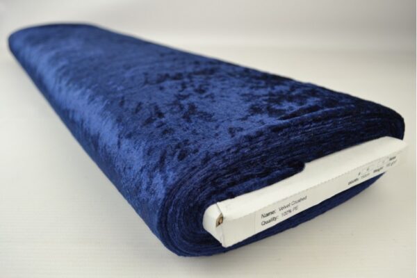 Velours de panne - Marineblauw - Rol