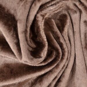 Velours de panne - Taupe