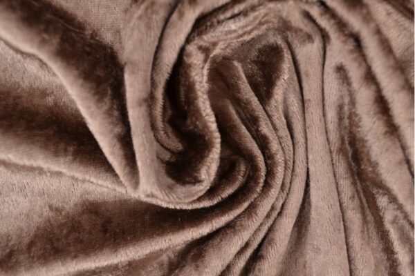 Velours de panne - Taupe