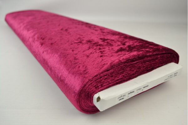 Velours de panne - Bordeaux rood - Rol